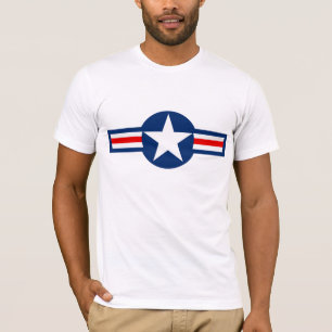Camiseta Roundel Militar de Estados Unidos