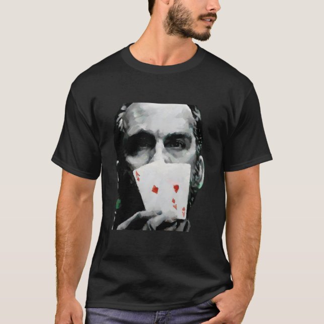 Camiseta Rounders Movie Classic Movie Poker T-Shirt Pocket (Anverso)