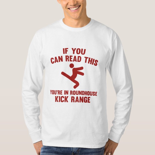 Camiseta Roundhouse Kick Range (Anverso)