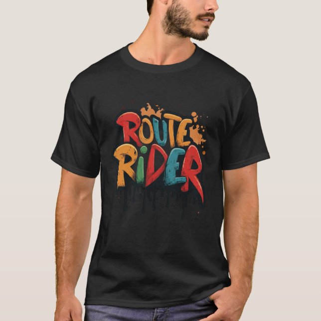CAMISETA ROUTE RIDER (Anverso)