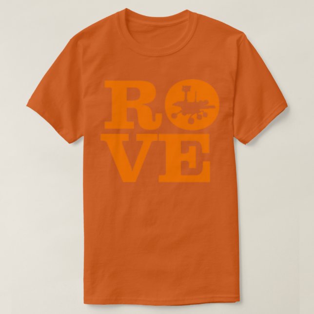 Camiseta Rove Mars con amor (Diseño del anverso)