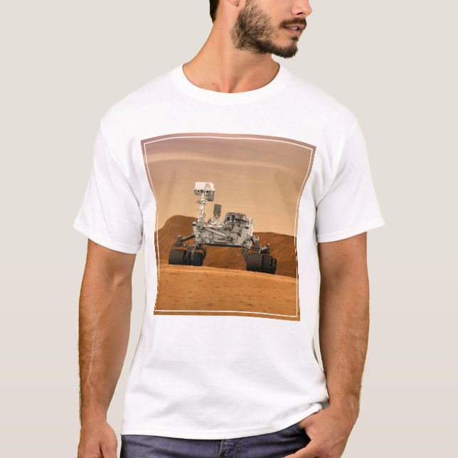 Camiseta Rover de curiosidad del laboratorio de ciencias de (Anverso)