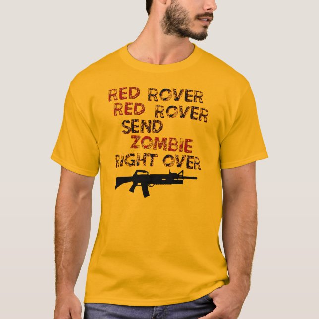Camiseta Rover rojo (Anverso)