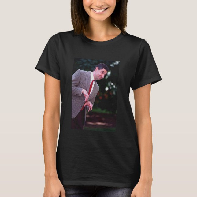 Camiseta Rowan Atkinson Mr Bean Blackadder Actor y Comedian (Anverso)