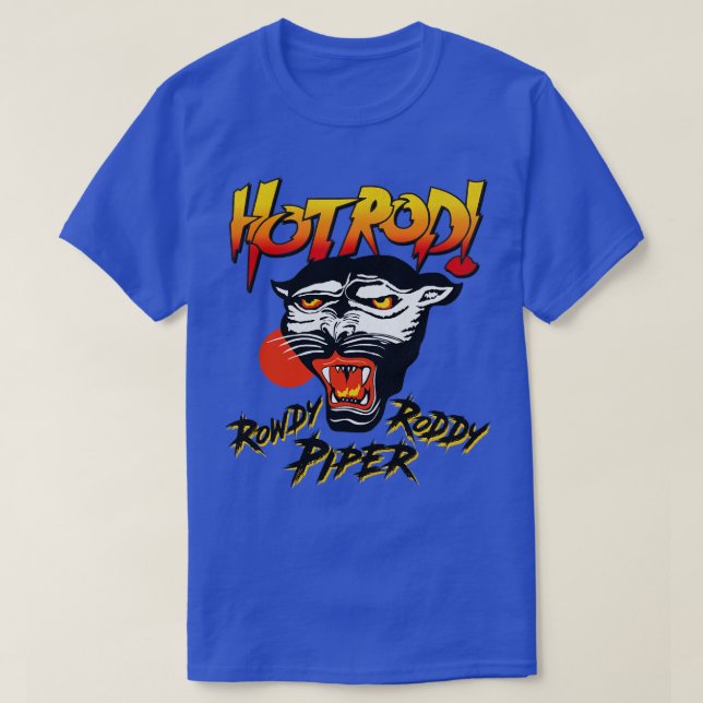 CAMISETA ROWDY RODDY PANTHER (Diseño del anverso)