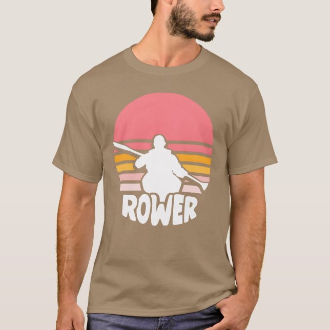 Camiseta Rower Crew Rowing Row Sports friends (Anverso)