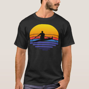 Camiseta Rower de remo en barca de escurrimiento de barcas 