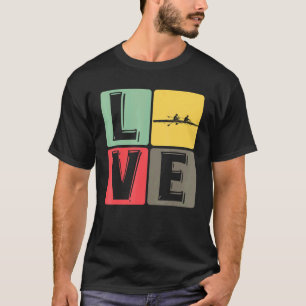 Camiseta Rowing Bot Rower Sports Fun