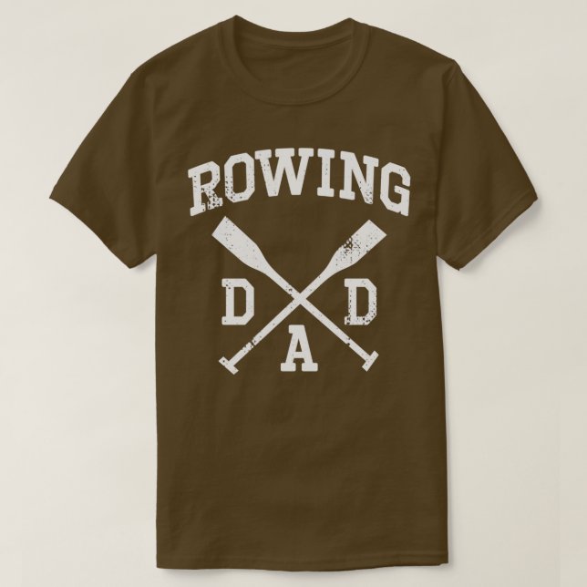 Camiseta Rowing Dad Canoeing Paddle Sports (Diseño del anverso)