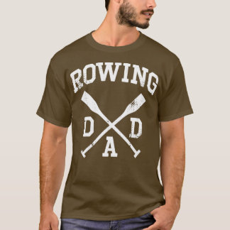 Camiseta Rowing Dad Canoeing Paddle Sports