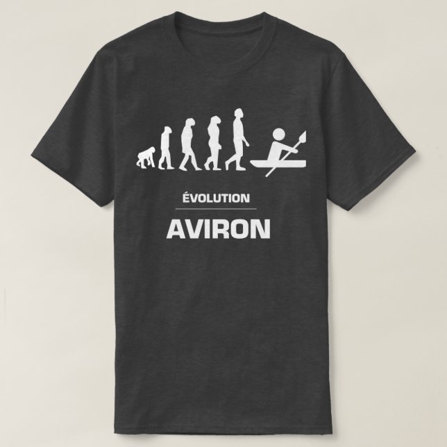 Camiseta rowing evolution (Diseño del anverso)