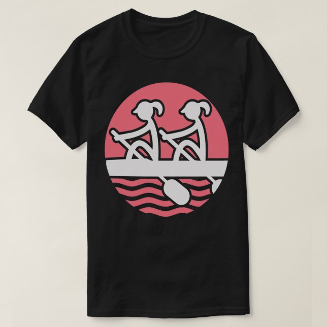 Camiseta Rowing Girls (Diseño del anverso)