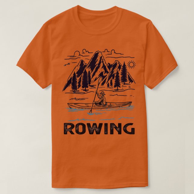 Camiseta Rowing Lovers (Diseño del anverso)