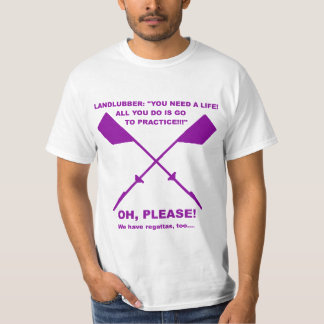 Camiseta Rowing Meme (púrpura)