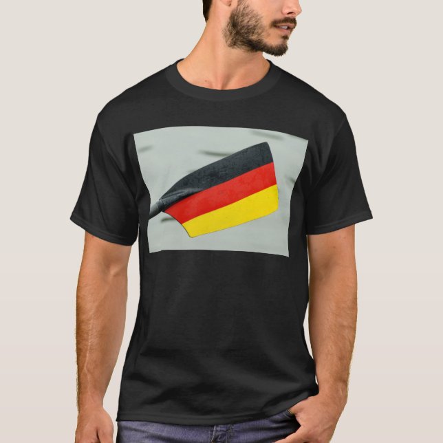 Camiseta Rowing oar with German flag (Anverso)