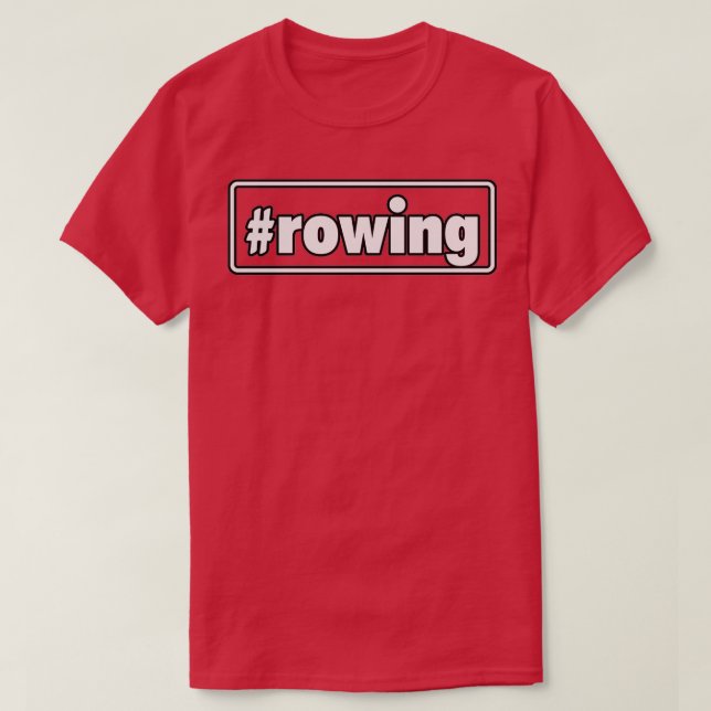 Camiseta Rowing Rowing 3 (Diseño del anverso)