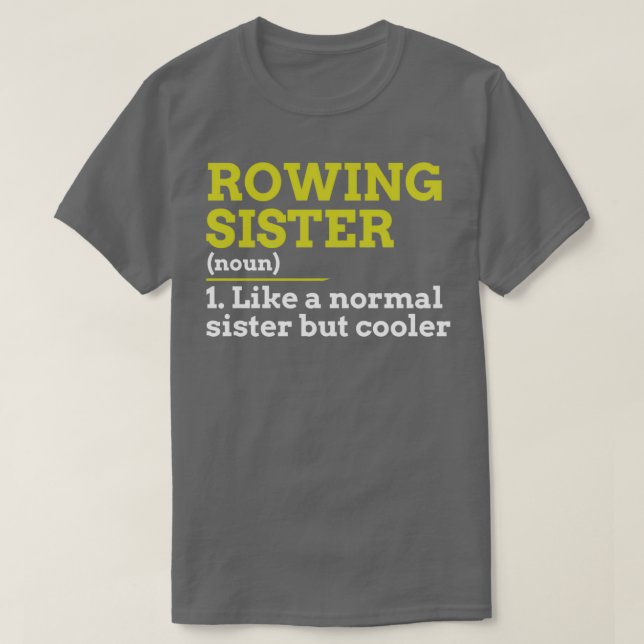 Camiseta Rowing Sister (Diseño del anverso)