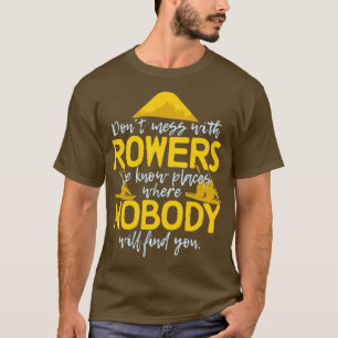 Camiseta Rowing Sport Oarsman es gracioso