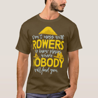 Camiseta Rowing Sport Oarsman es gracioso