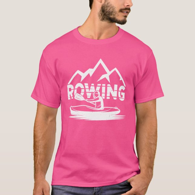 Camiseta Rowing Sports Rower Crew Row funny friend (Anverso)