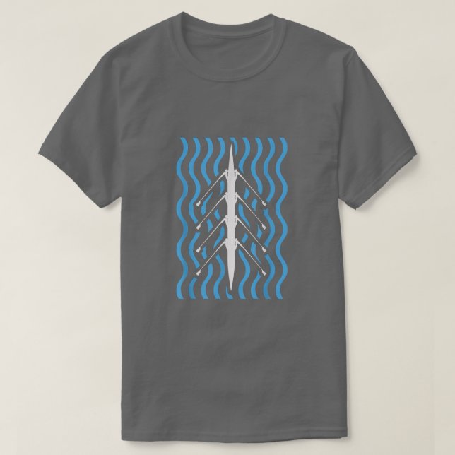 Camiseta Rowing Team Rowing Creer Rower  (Diseño del anverso)