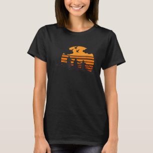 Camiseta Rowing Team Sunset Lake Cute Crew Sport Gift