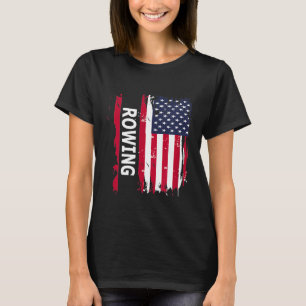 Camiseta Rowing USA Para Las Torres Estadounidenses