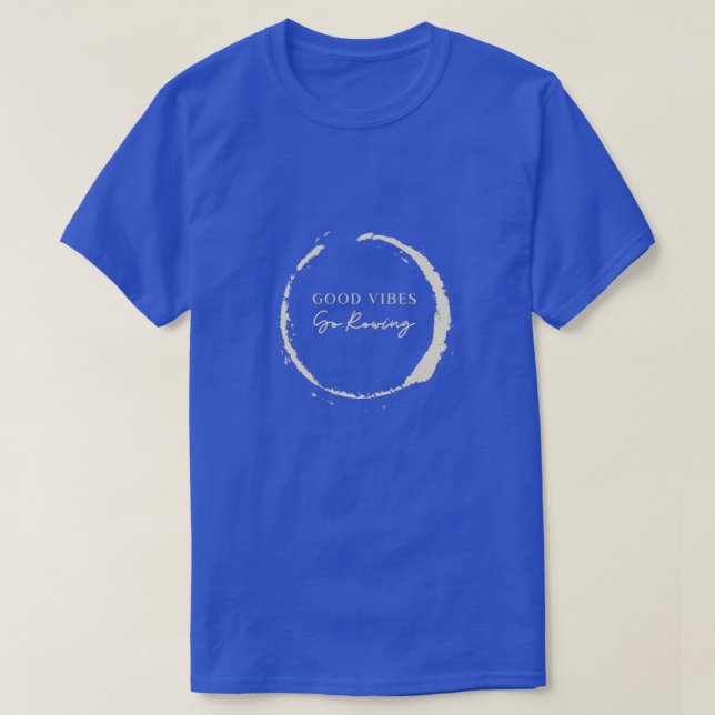 Camiseta Rowing Vibes (Diseño del anverso)