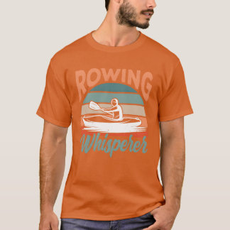 Camiseta Rowing Whisperer Crew Row Rower Sports retro retro