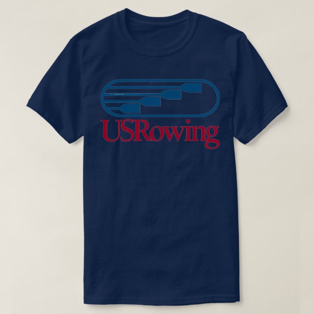 Camiseta Rowing White 2 de Estados Unidos (Diseño del anverso)