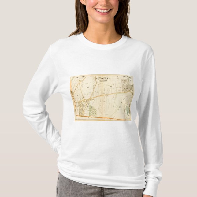 Camiseta Roxbury del oeste, Massachusetts (Anverso)