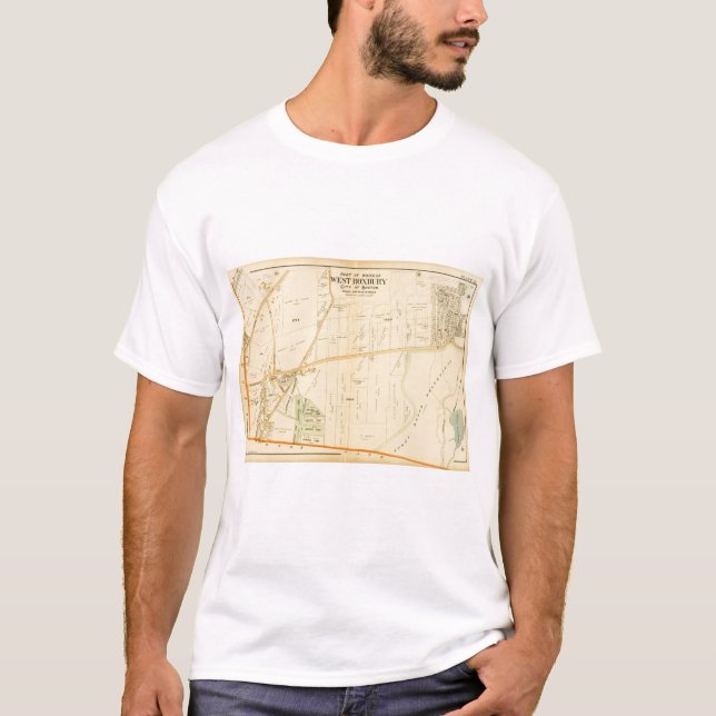 Camiseta Roxbury del oeste, Massachusetts (Anverso)