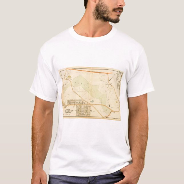 Camiseta Roxbury del oeste, Massachusetts 4 (Anverso)