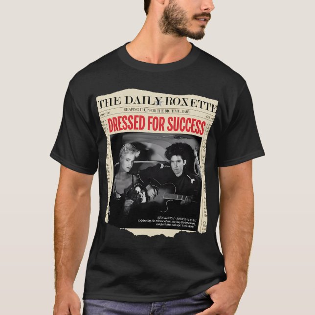 Camiseta Roxette Premium (Anverso)