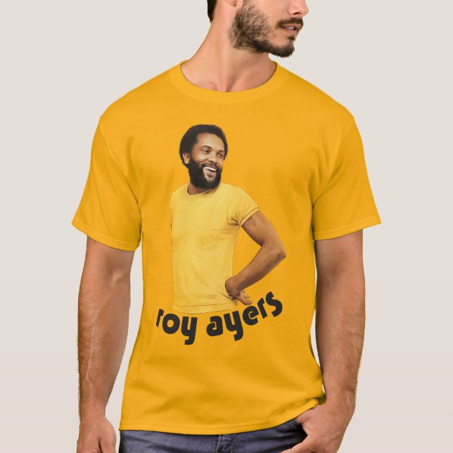 Camiseta Roy Ayers - Música Vibrafonista de Jazz de los año (Anverso)