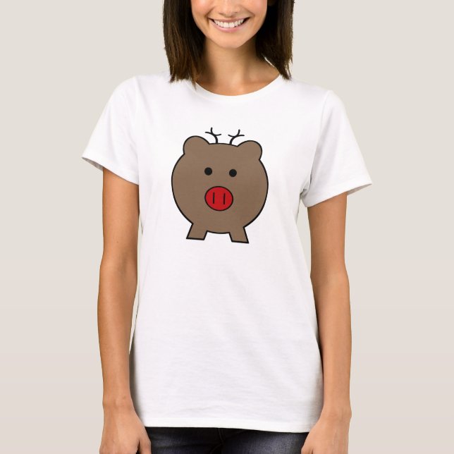 Camiseta Roy el cerdo de los Navidades (Anverso)