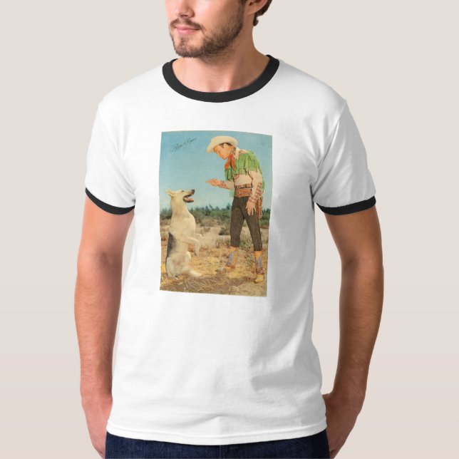 Camiseta ROY ROGERS y BALA las botas de la pradera (Anverso)