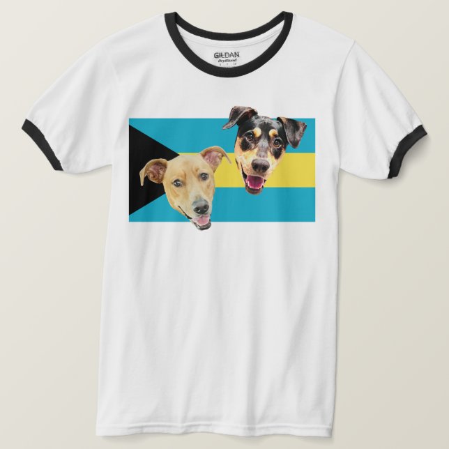 Camiseta Royal Bahamian Potcakes shirt 2 (Anverso del diseño)