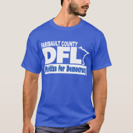 Camiseta Royal Blue Faribault Co. DFL T-Shirt (100