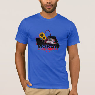 Camiseta Royal Blue MOKAN Badlanders Mens Tri-Blend Shirt
