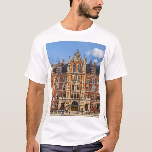 Camiseta Royal College of Music: puesta de sol. (Anverso)