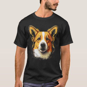 Camiseta Royal Corgi Majestic Pembroke Welsh Corgi Illustr