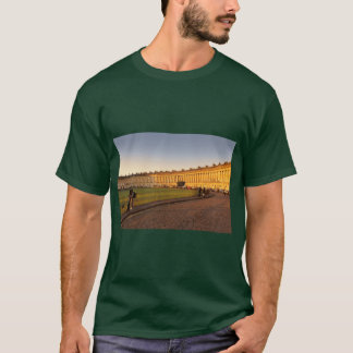 Camiseta Royal Crescent Bath bathed in honey coloured golde