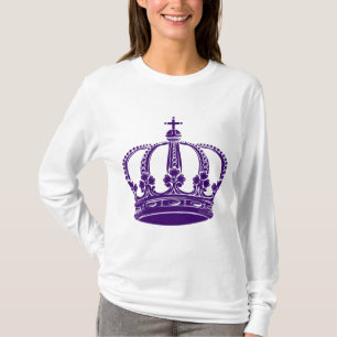 Camiseta Royal Crown 02 - Púrpura intenso