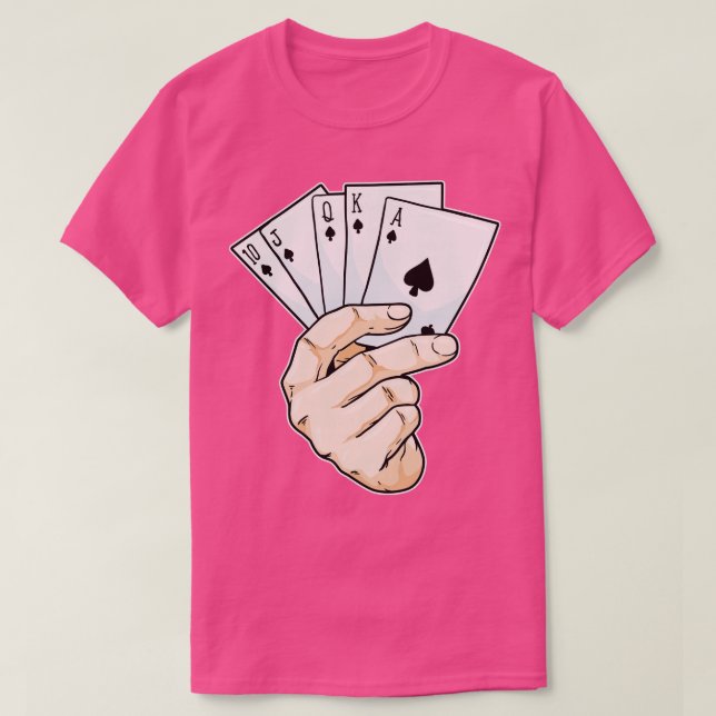 Camiseta Royal Flush (Diseño del anverso)