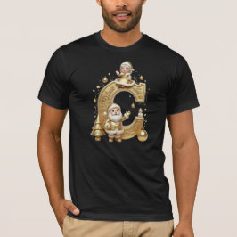 Camiseta Royal Gold C Luxury Santa Men's T-Shirt 