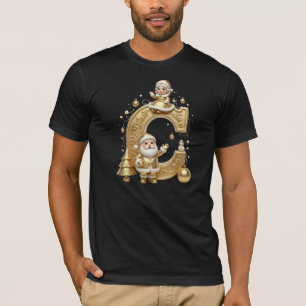 Camiseta Royal Gold C Luxury Santa Men's T-Shirt 