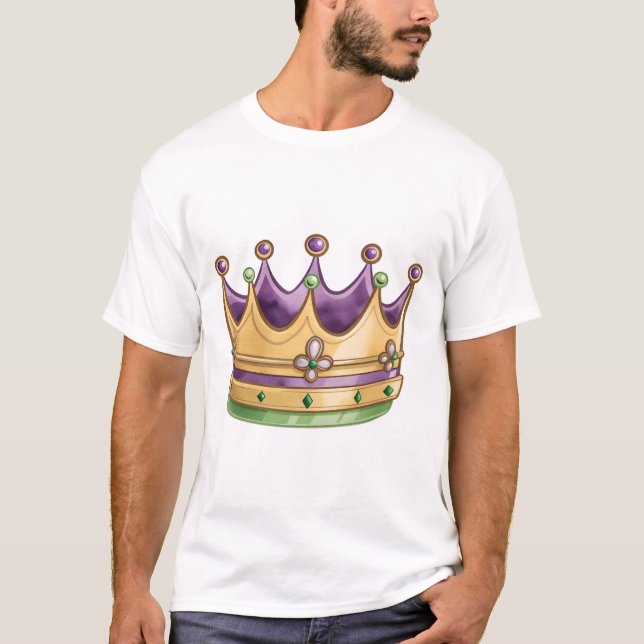 Camiseta Royal Golden Crown with Jewels (Anverso)