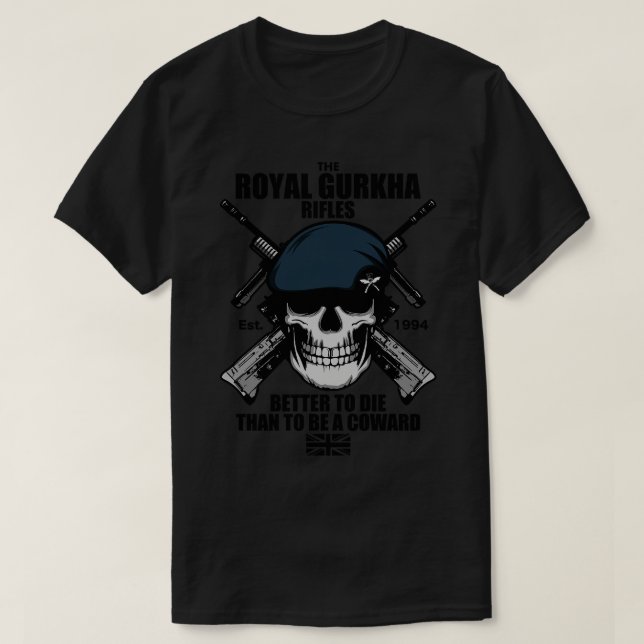 Camiseta Royal Gurkha Rifles 2 (Diseño del anverso)