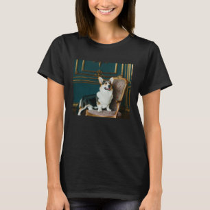 Camiseta Royal Highness Corgi Portrait Dogs UK Pembroke Mon